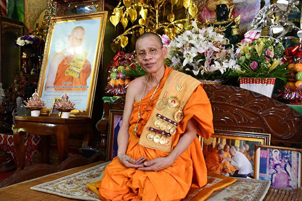 カンボジアで三番目の地位を持つ高僧