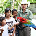 カンボジアの動物園